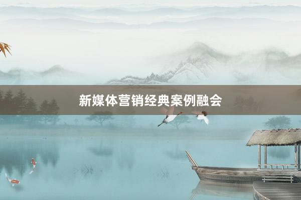 新媒体营销经典案例融会